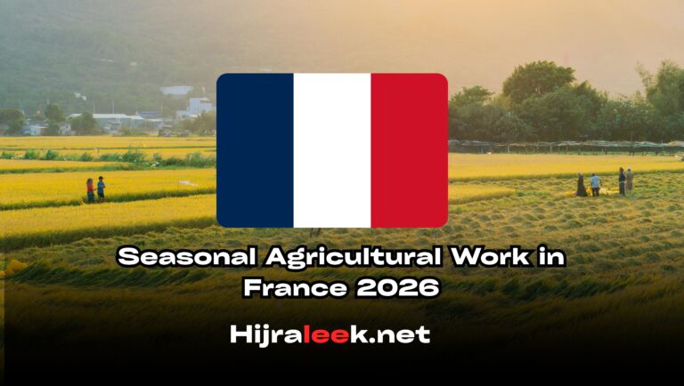 Seasonal Agricultural Work in France 2026