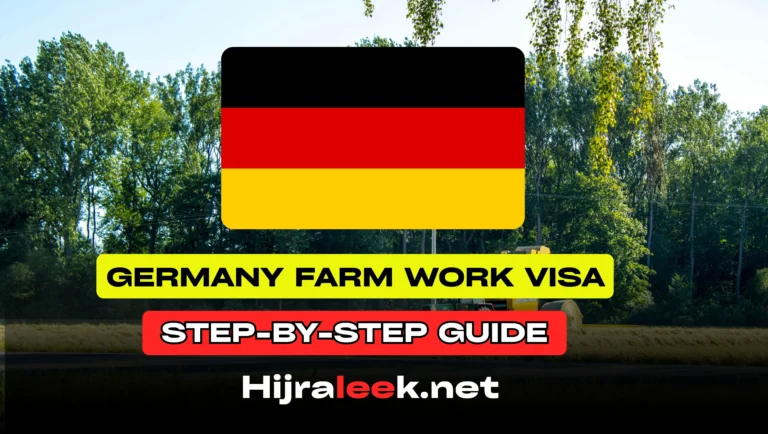 Germany Farm Work Visa 2026: Step-by-Step Guide