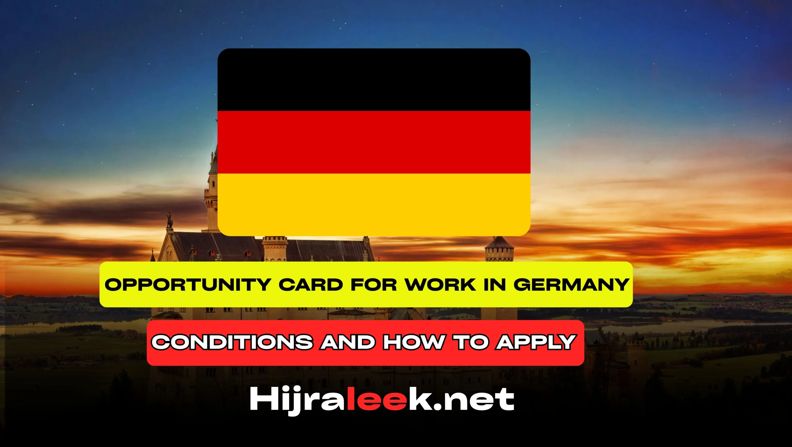 Opportunity Card for Work in Germany 2026: Conditions and How to Apply