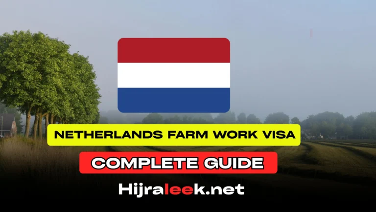 Netherlands Farm Work Visa 2026: Complete Guide