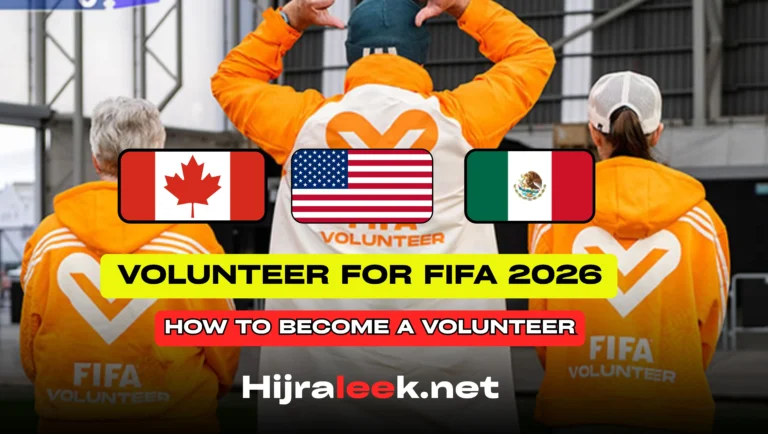 Volunteer for FIFA 2026: How to Become a Volunteer, FIFA Website